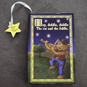 Hey Diddle Diddle Cat and Fiddle Ornament